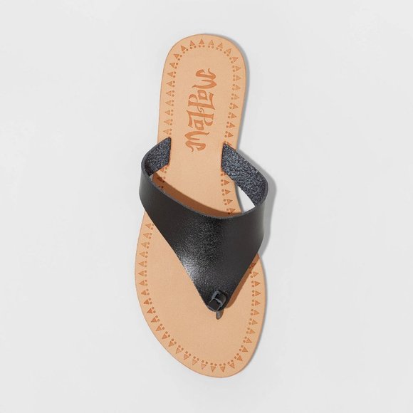 Mad Love | Shoes | Mad Love Vada Flip Flop Sandals Womens Black New |  Poshmark